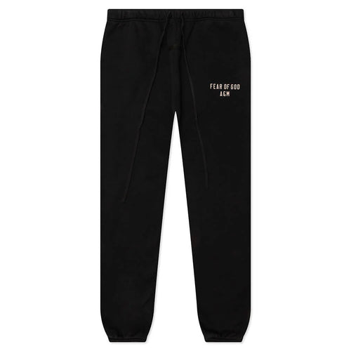 Heavy Fleece Essential Sweatpant Black