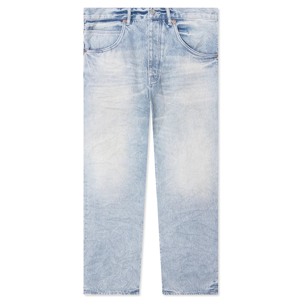 P018 Worn Light Indigo