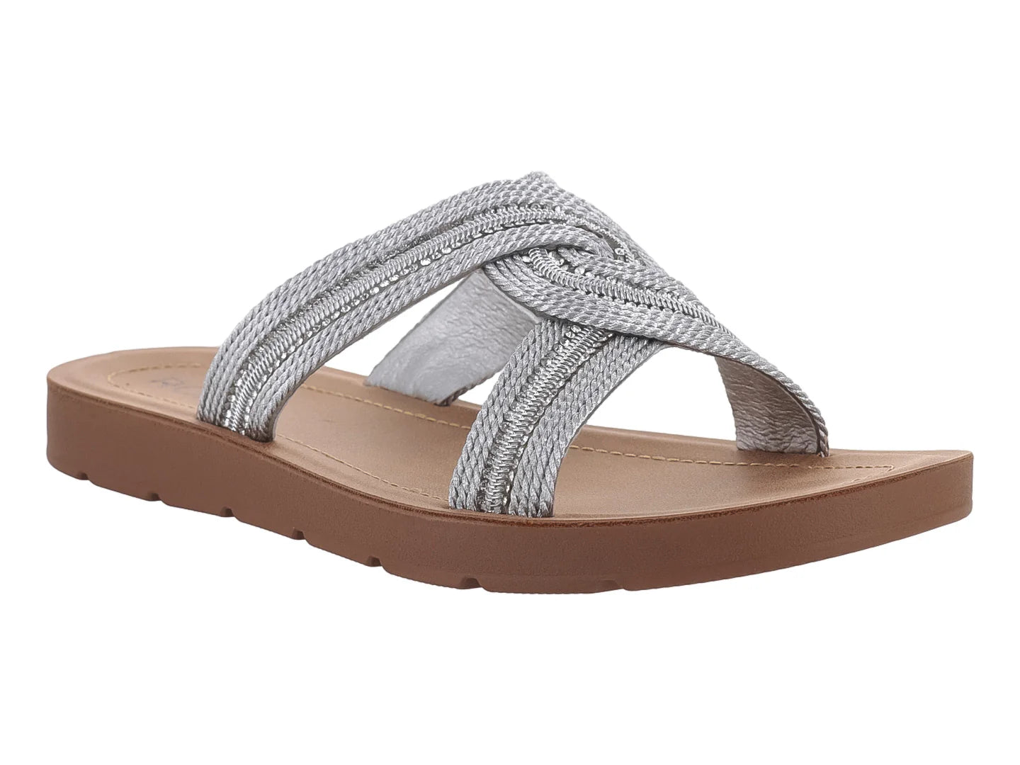 Sandalias ROZE Plata para Mujer