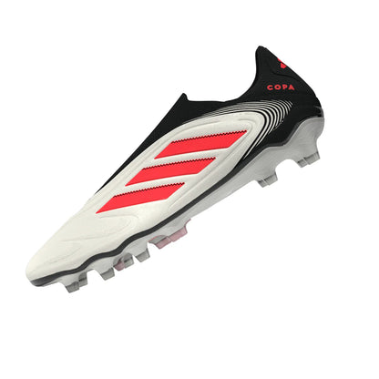 adidas Copa Pure 3 Elite Laceless FG Mens Soccer Cleats White Red Black