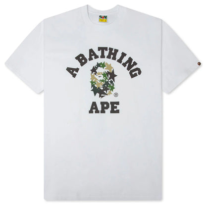 STA College Relaxed Fit Tee White