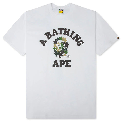 STA College Relaxed Fit Tee White