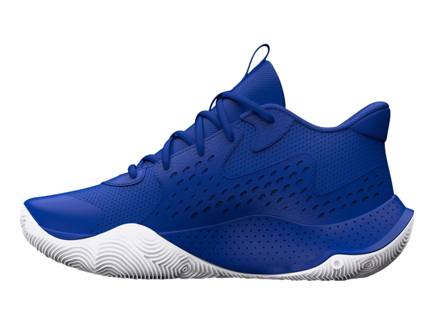 Tenis Under Armour GS Jet 23 Azul para Niño