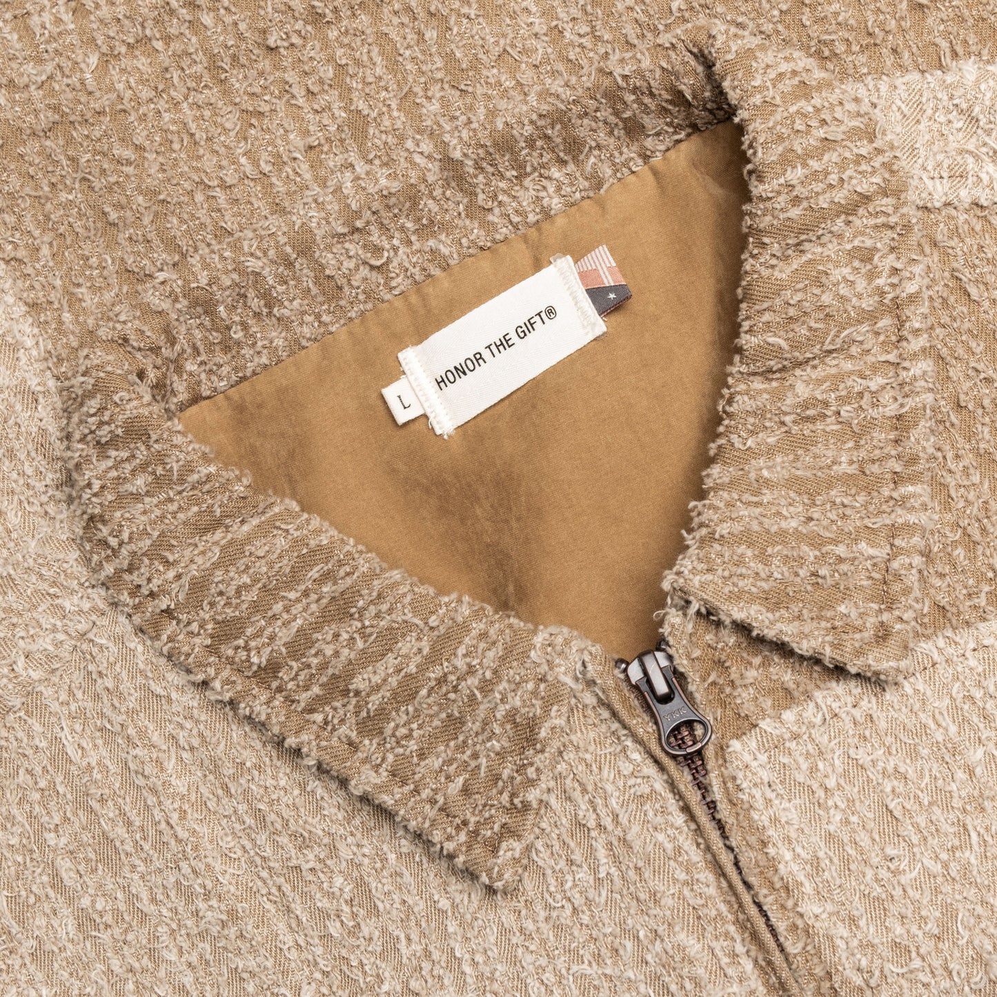 Panel Jacket Tan