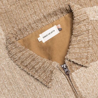 Panel Jacket Tan