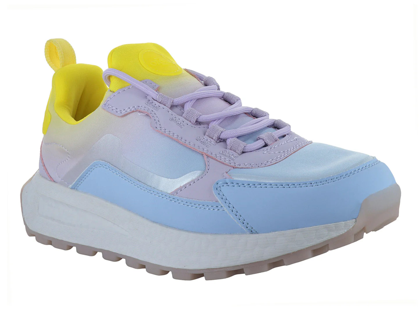 Tenis Capa de Ozono Azul y Amarillo para Mujer