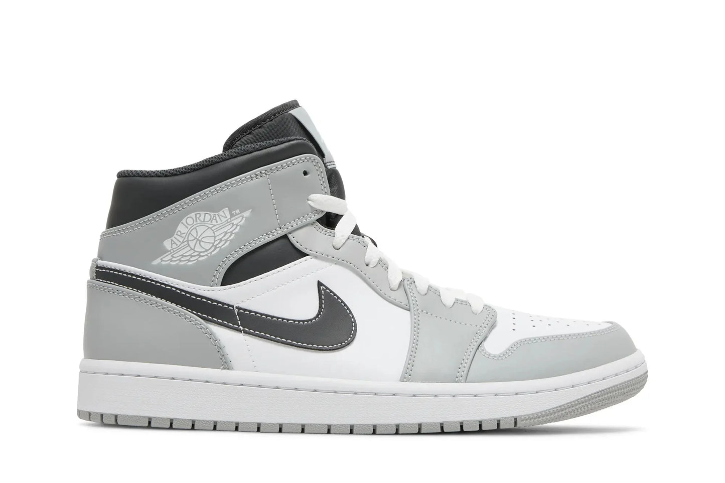 Jordan 1 Mid Light Smoke Grey