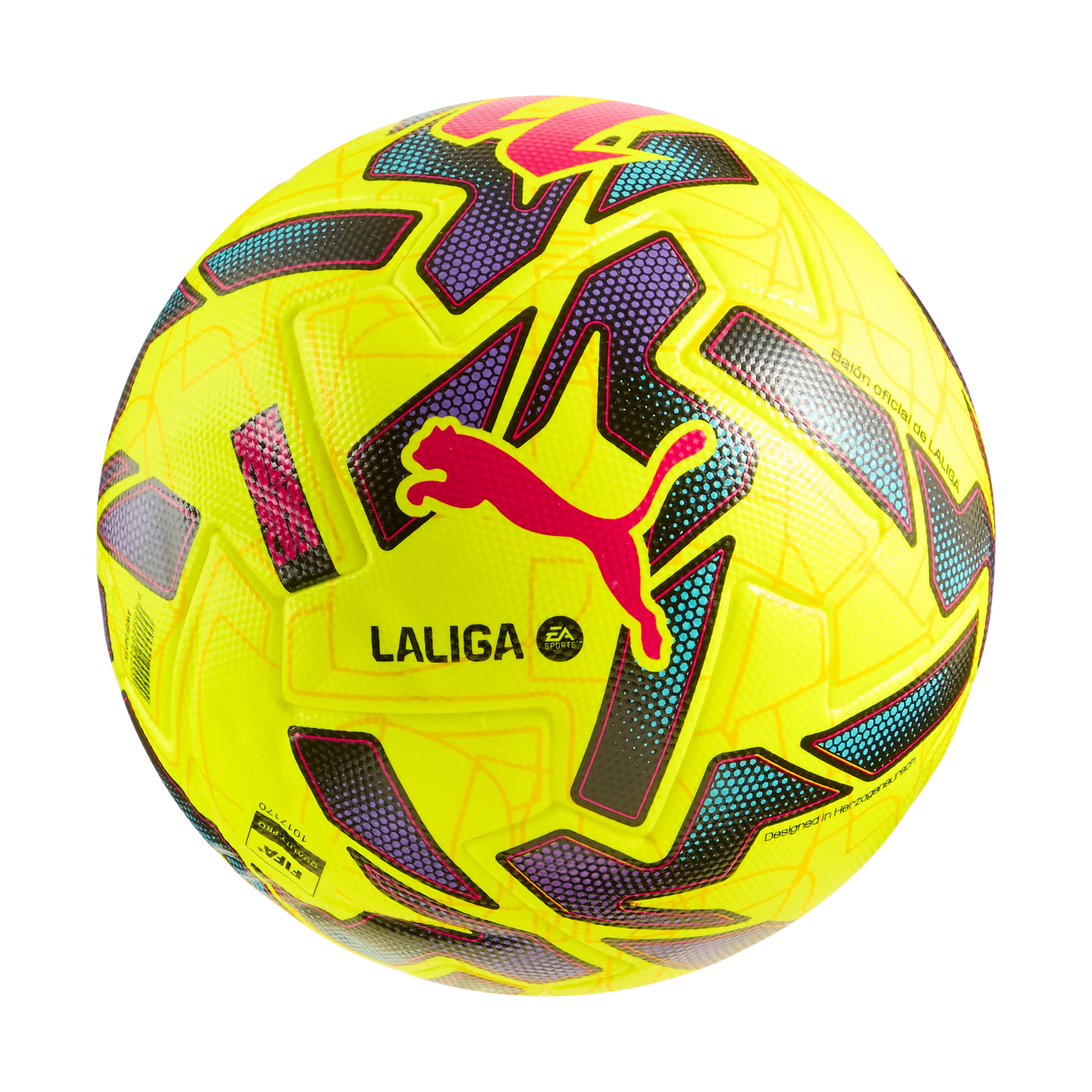 PUMA Orbita LaLiga 1 FIFA QUALITY PRO Soccer Ball Fluor Yellow