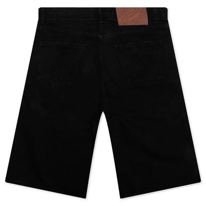 Big Black Jean Vanilla Fit Shorts Black Caramel