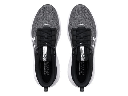 Tenis Under Armour Charged Revitalize Negro y Blanco para Hombre