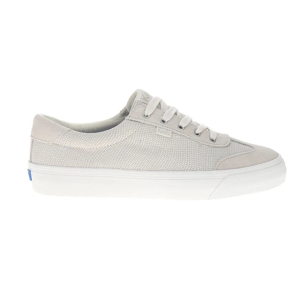 Jump Kick T-Toe Dalmata Leather/Suede Lace Up Sneakers
