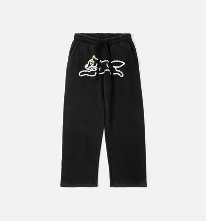 Central Mens Sweatpants Black