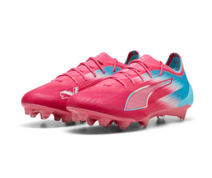 PUMA Ultra 6 Ultimate Re Charge FG AG Firm Multi Ground Soccer Cleats Blue Pink