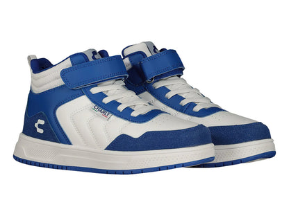 Tenis Charly Blanco y Azul para Niño
