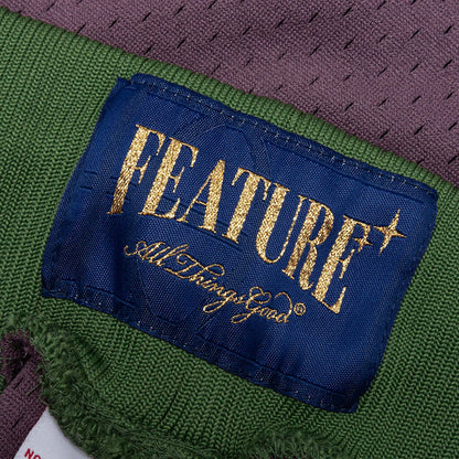 Feature x Mitchell Ness Shorts Purple