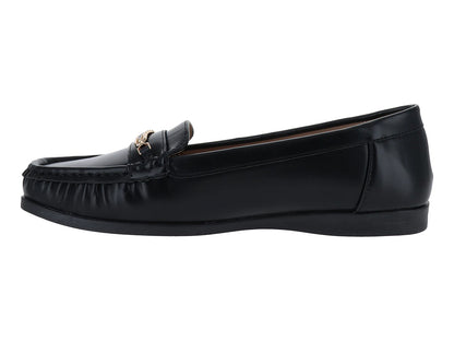 Zapatos Mocasines Roze Negro para Mujer