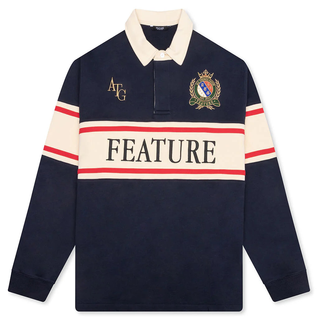 Lomu Rugby Polo Navy
