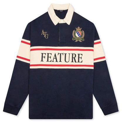 Lomu Rugby Polo Navy