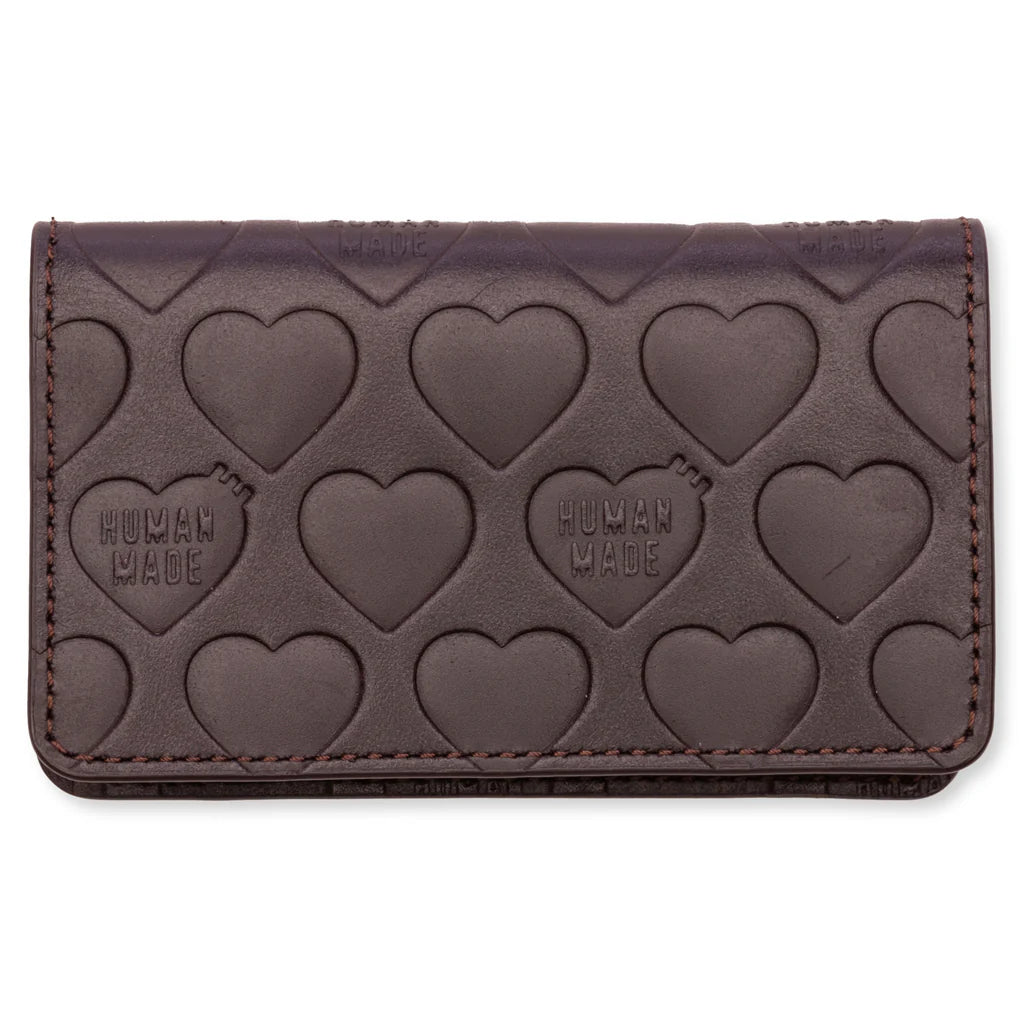 Leather Card Case Brown
