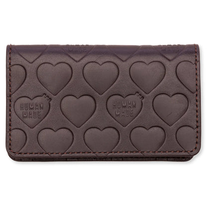 Leather Card Case Brown