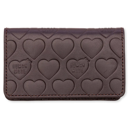 Leather Card Case Brown