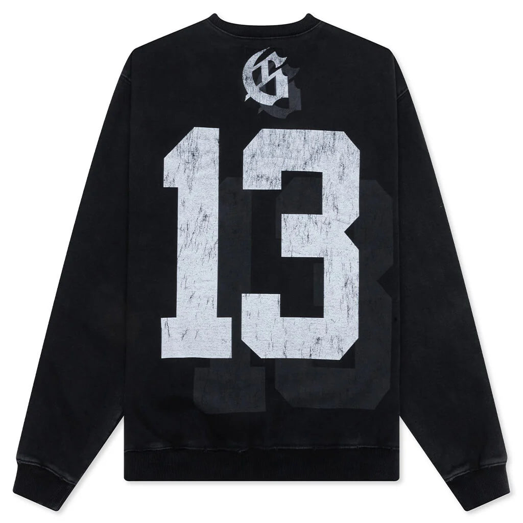 Seeing Double Sweatshirt Black Wash