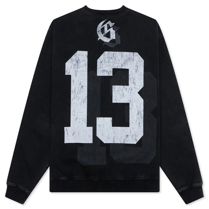 Seeing Double Sweatshirt Black Wash
