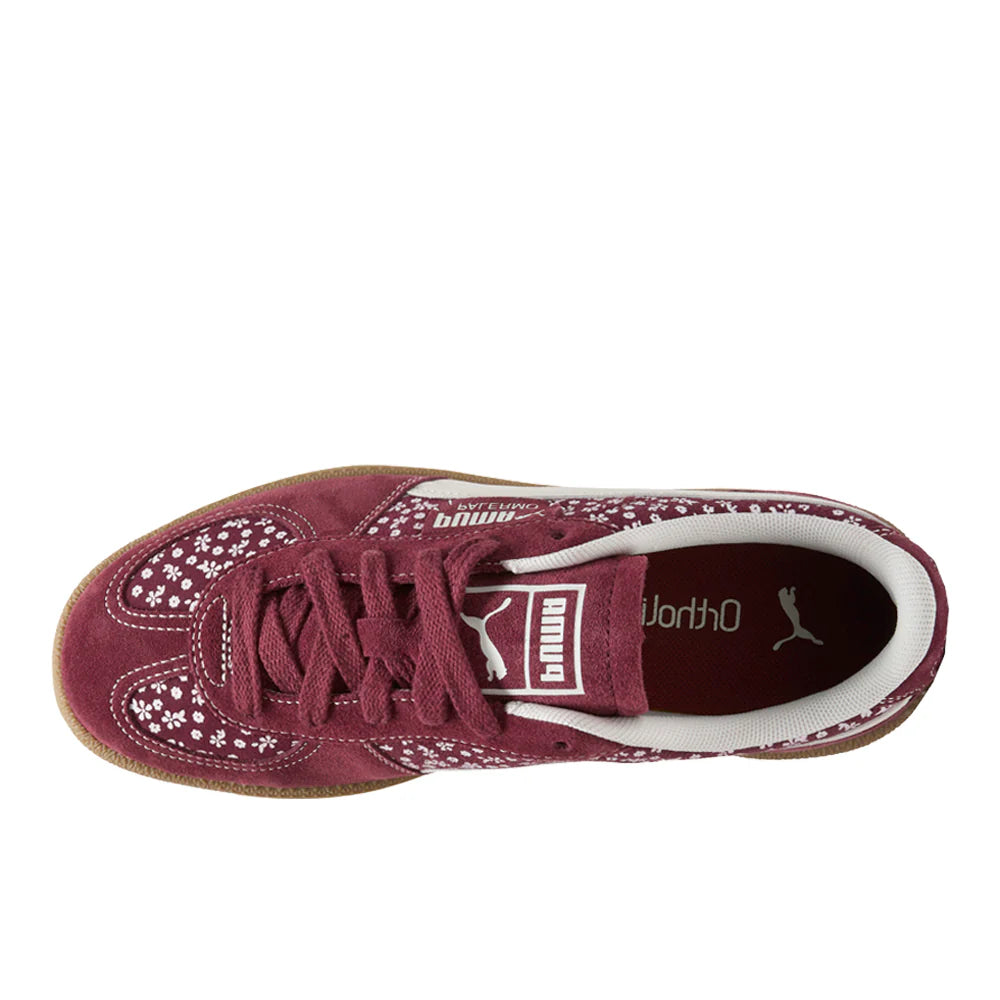 Palermo Tiny Florals Lace Up Sneakers
