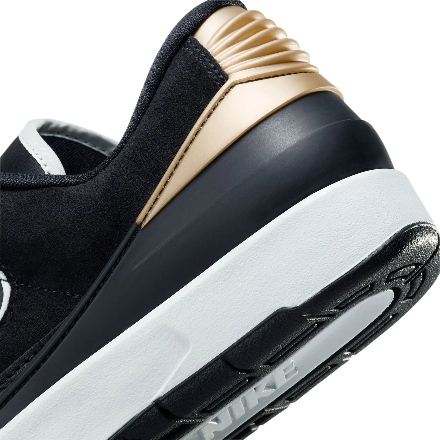 Women's  2 Retro Low - "Black/Varsity Red"