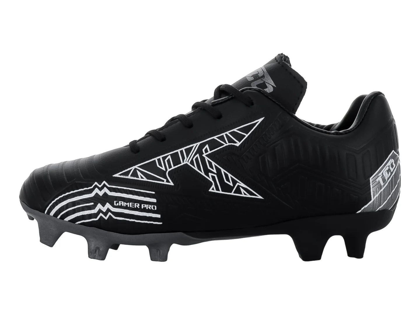 Tenis de Fútbol Leon Trucco FT90 01 Negro y Blanco para Niño