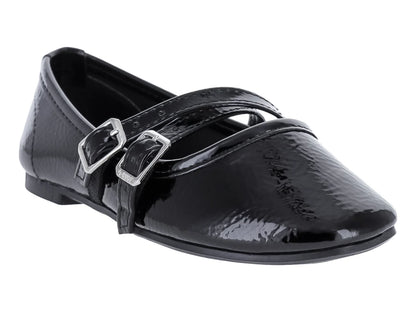 Zapatos 4EVER de Charol Negro para Niña