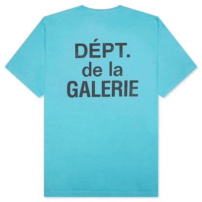 French S S Tee Light Teal