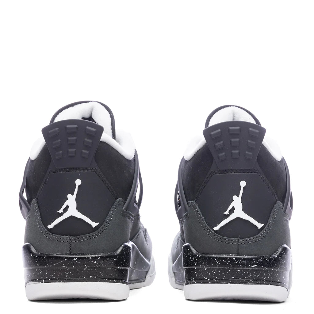 Air Jordan 4 Retro GS Fear Black White Anthracite Black