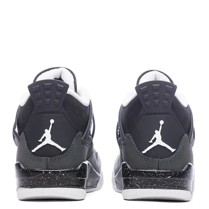 Air Jordan 4 Retro GS Fear Black White Anthracite Black
