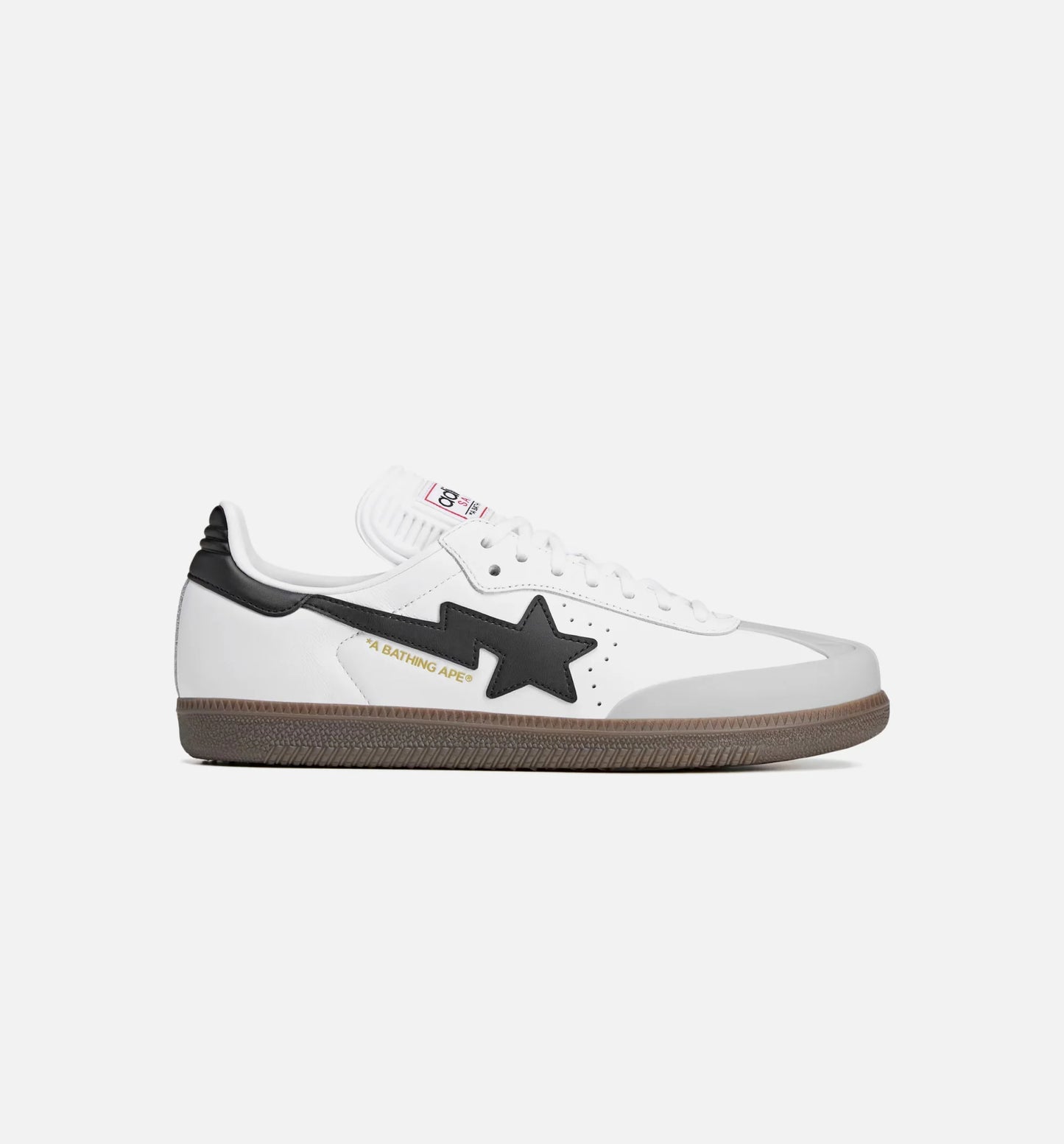 Samba Bape Mens Lifestyle Shoe Cloud White Core Black Gum