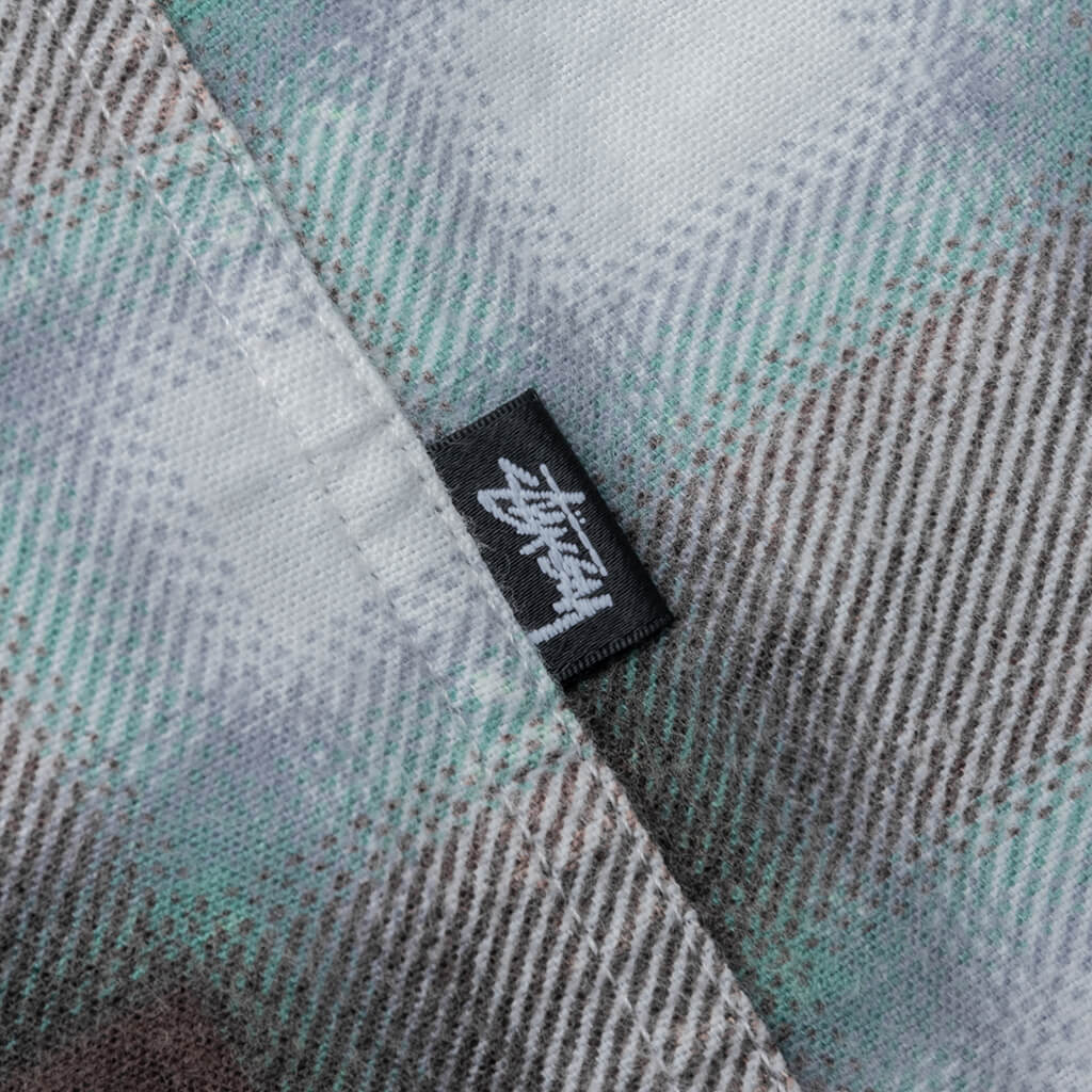 June Plaid Shirt Bone