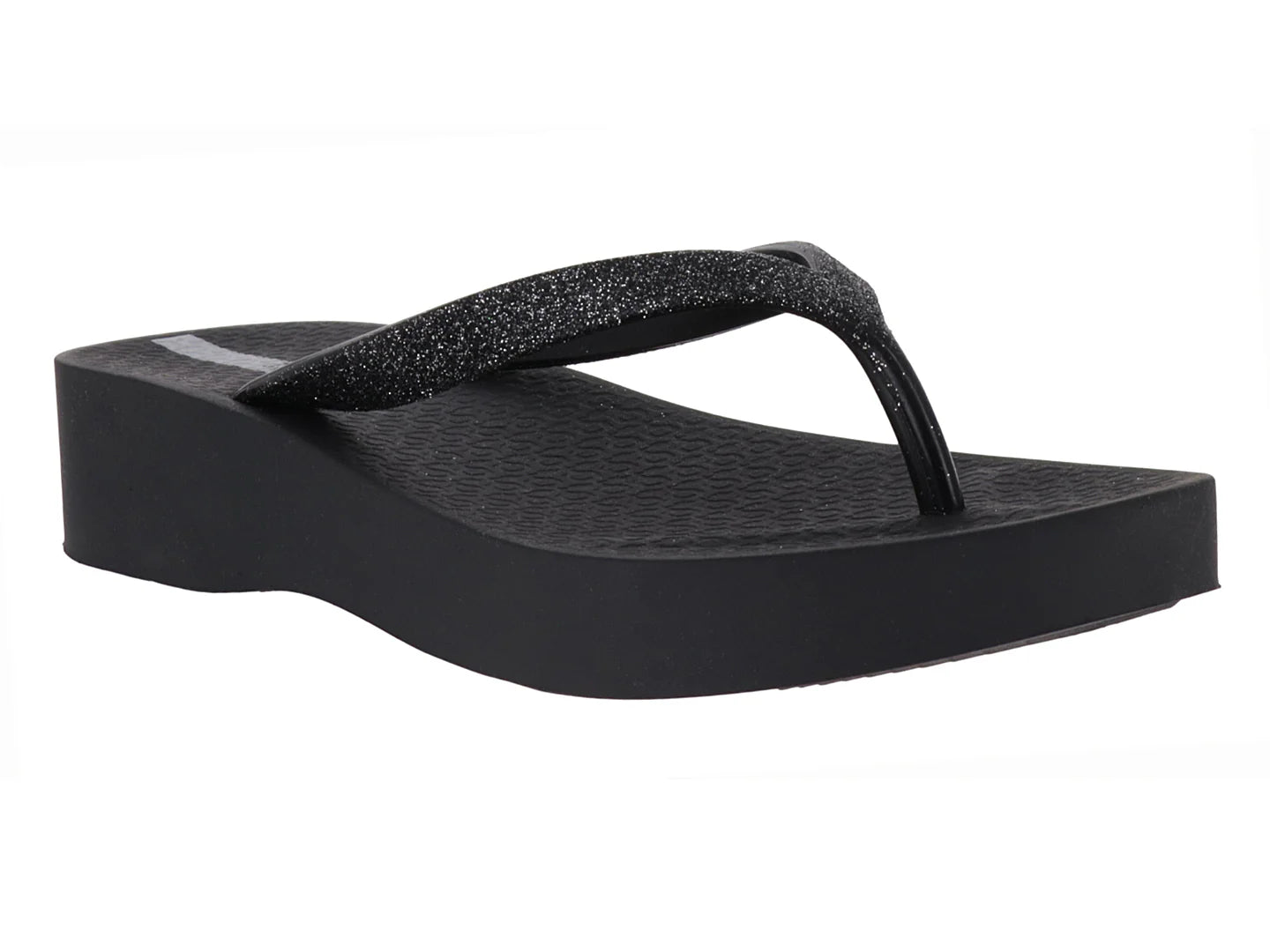 Sandalias Ipanema Negro Glitter para Mujer