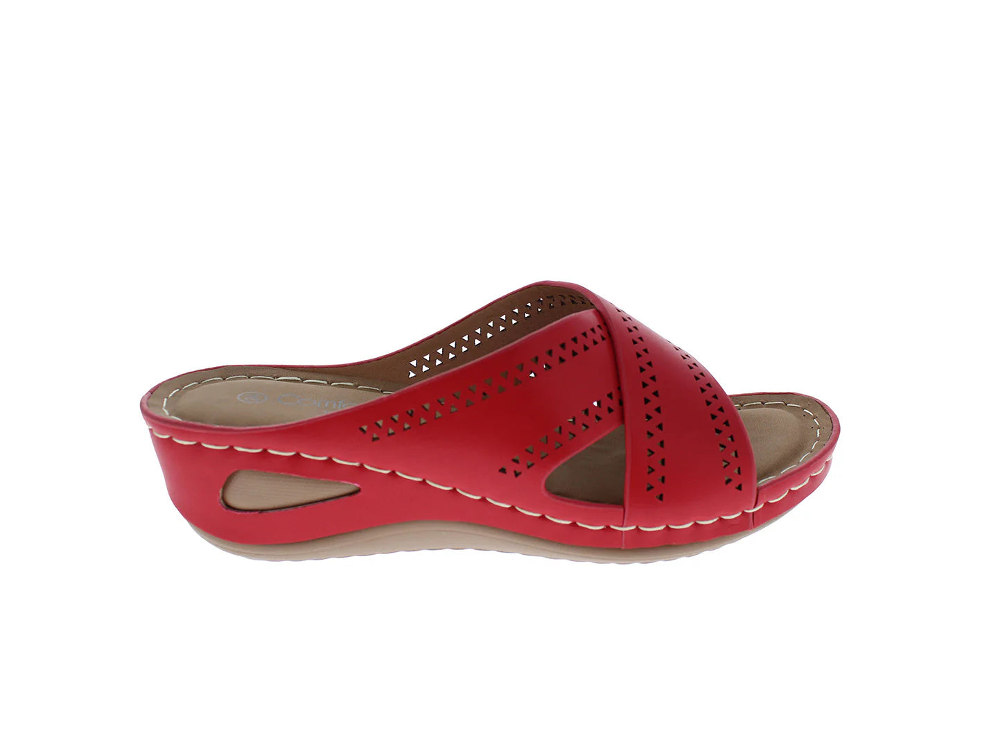 Sandalias Comfort Fit Rojas para Mujer