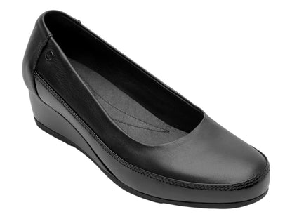 Zapatos Plataforma Flexi Negros para Mujer