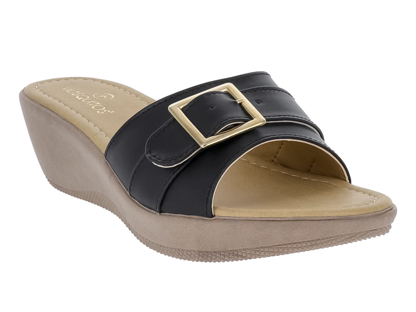 Sandalias Mosquitos Negro para Mujer
