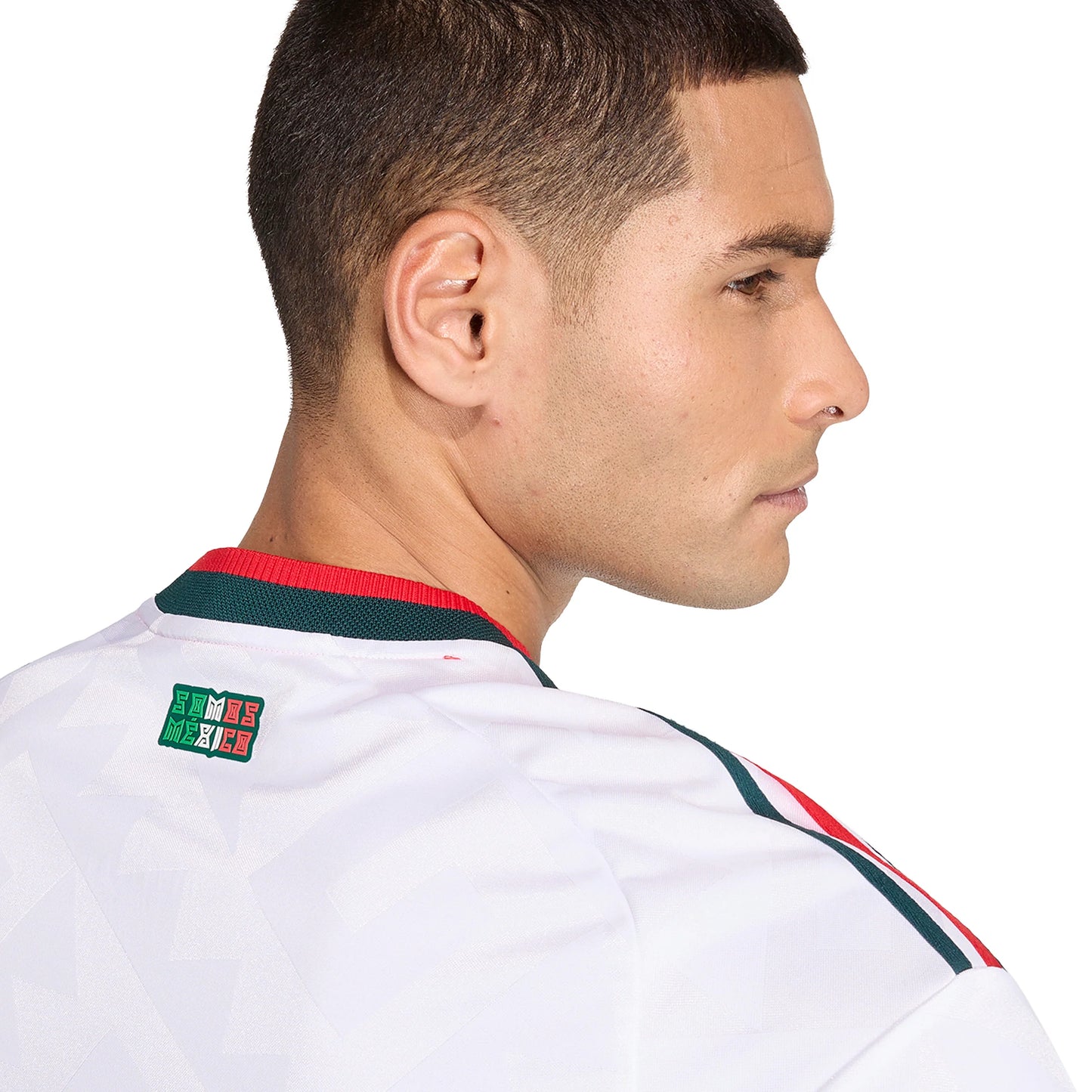 adidas Mexico Away Authentic Long Sleeve Mens Soccer Jersey 2026 White