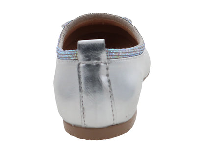 Zapatos Planos Tropicana Plata para Niña