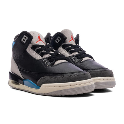 Air Jordan 3 Retro OG Rare Air GS Black Chile Red Neutral Grey