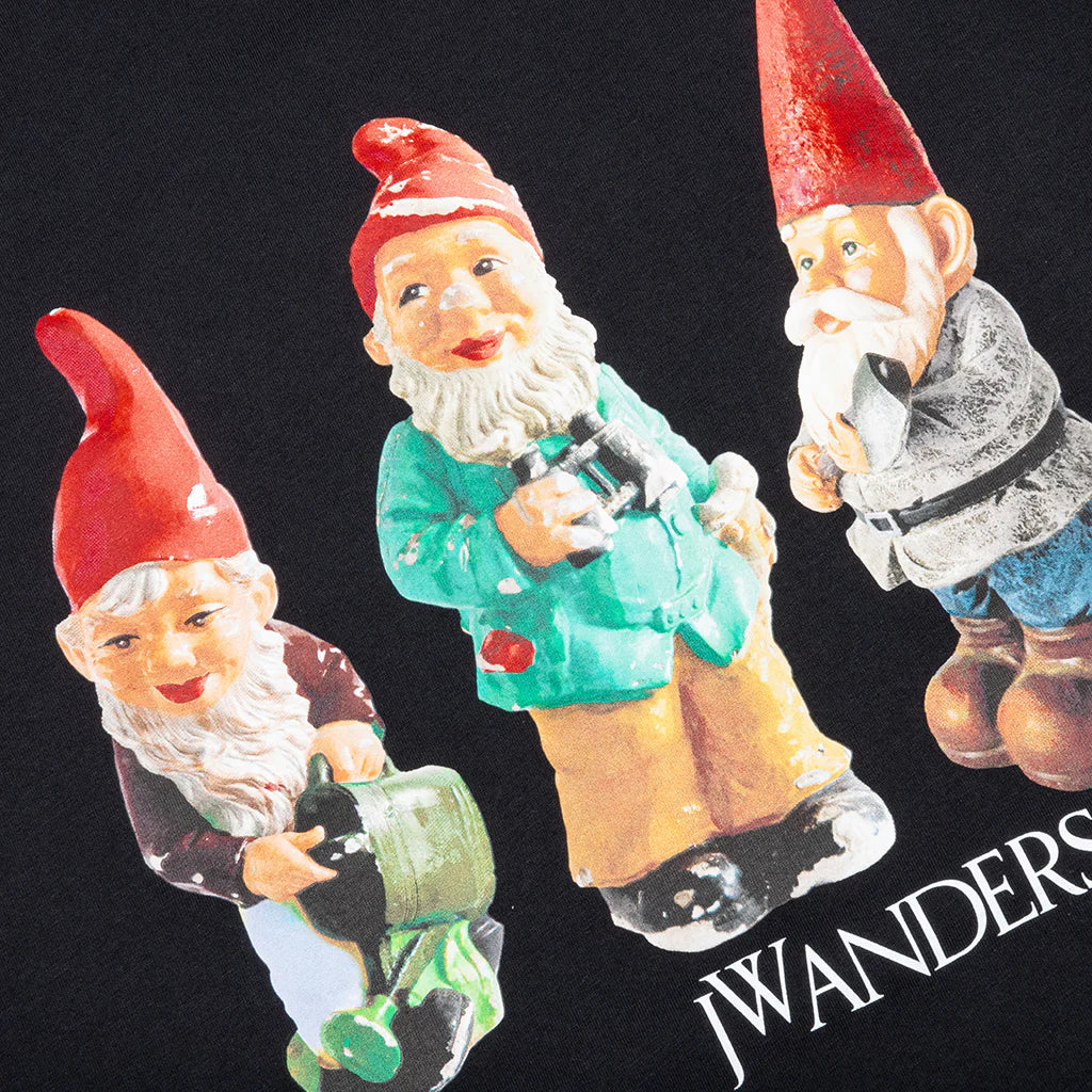 Gnome Trio T Shirt Black