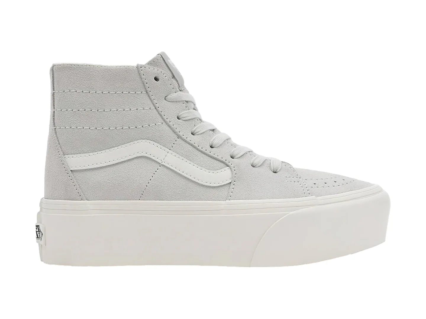 Tenis Vans Sk8 Hi Tapered Stackform Gris para Mujer