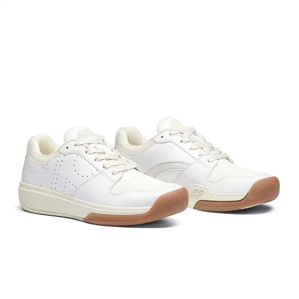 DAPS DESI Low White Cream Mens Pickleball Shoes