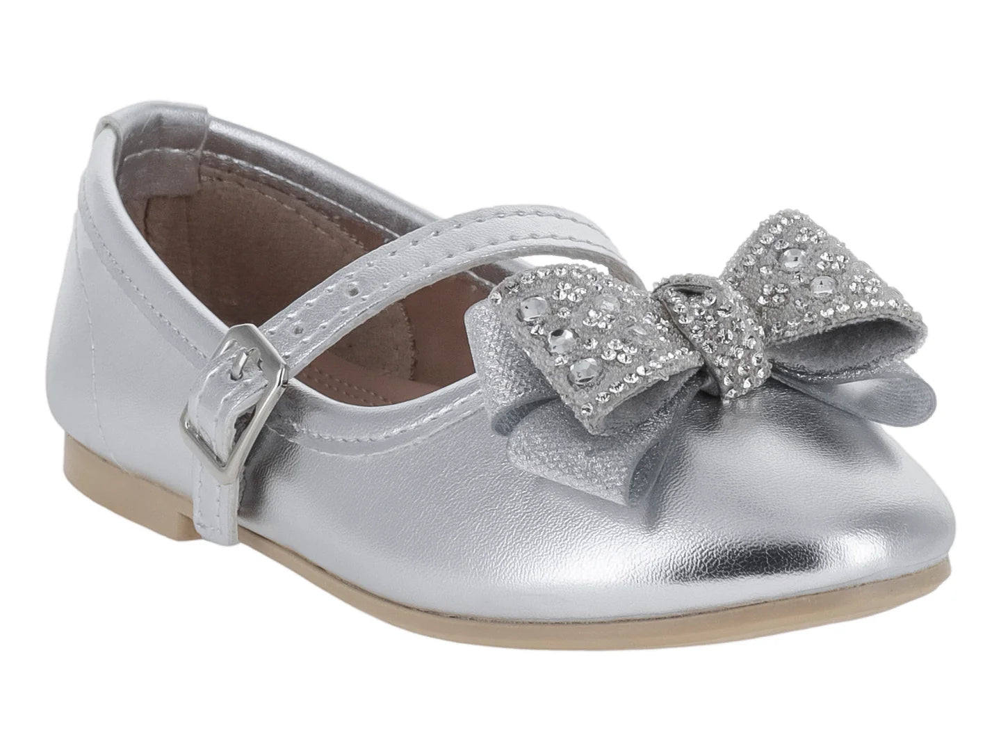 Zapatos Planos 4EVER Plata para Niña