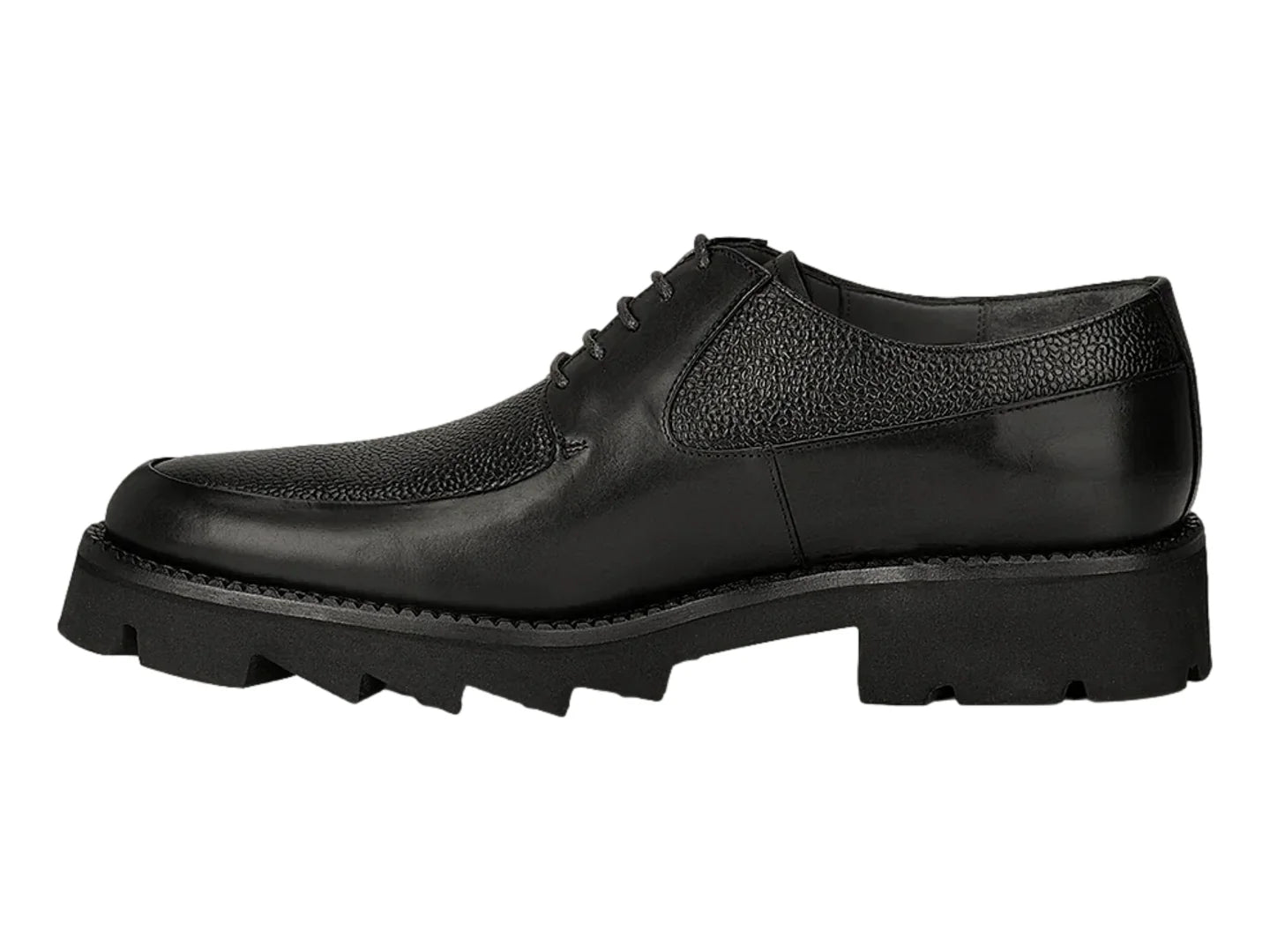 Zapato Cuadra Negro para Hombre