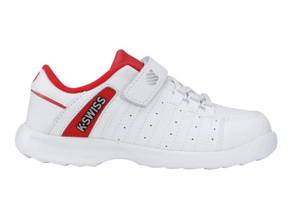 Tenis K Swiss Darwell CH Blancos y Rojos para Niño