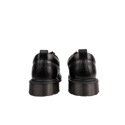 Dr Martens Lowell Dark Brown Croc